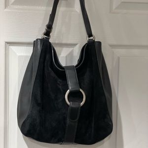 Genuine Michael Kors suede and leather Handbag.